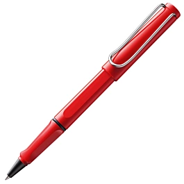 Lamy Red Safari Roller Ballpoint Pen 