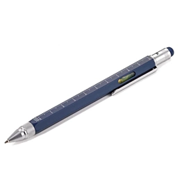 Balpen Blauw Bouw Troika 1mm