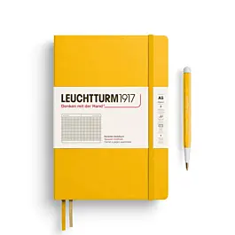 Leuchtturm1917 A5 Medium Sunflower Hardback Squared Notebook