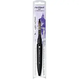 Go Casaneo synthetic travel quill round brush 8498 Da Vinci no.2