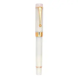 Jinhao F 100 Füllfederhalter aus Kunstharz, Elfenbeinweiß