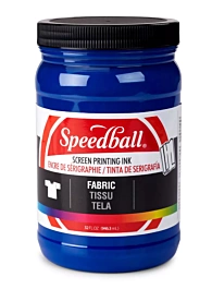 Tinta para serigrafía textil Cyan Speedball 946ml