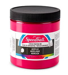 Speedball Acryl inkt voor zeefdruk Magenta 236ml