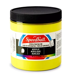 Speedball Acryl inkt voor zeefdruk Yellow 236ml