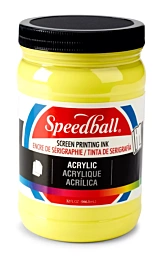 Speedball Acryl inkt voor zeefdruk Primrose Yellow 946ml
