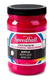 Speedball Acryl inkt voor zeefdruk Magenta 946ml