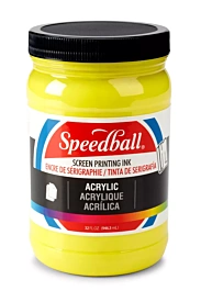 Speedball Acryl inkt voor zeefdruk Yellow 946ml