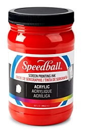 Speedball Acryl inkt voor zeefdruk Medium Red 946ml