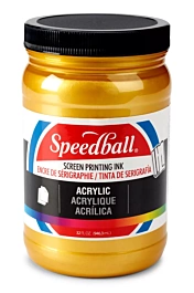 Speedball Acryl inkt voor zeefdruk Gold 946ml