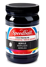 Speedball Acryl inkt voor zeefdruk Dark Blue 946ml