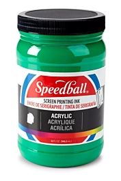 Speedball Acryl inkt voor zeefdruk Emerald Green 946ml