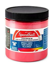 Inchiostro Serigrafico Opaco per Tessuti Raspberry Speedball 236ml