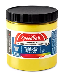 Inchiostro Serigrafico Opaco per Tessuti Citrine Speedball 236ml
