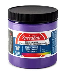 Inchiostro Serigrafico Opaco per Tessuti Amethyst Speedball 236ml