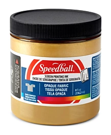 Inchiostro Serigrafico Opaco per Tessuti Gold Speedball 236ml