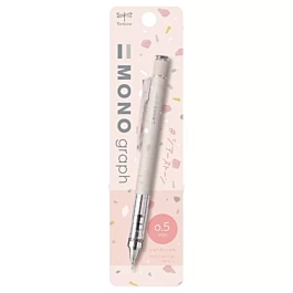 Portemine blister rose beige professionnel usiné Mono Graph Tombow