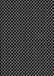 SUPER DEAL **40%** Stamperia Diamond Printed Felt B&W 50x70cm