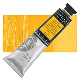 Extra fine acrylic tube 537 Legitimate orange cadmium yellow S6 Sennelier 60ml