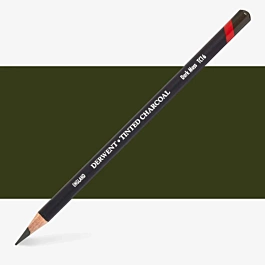 Crayon de fusain soluble TC16 Dark Moss Tinted Derwent