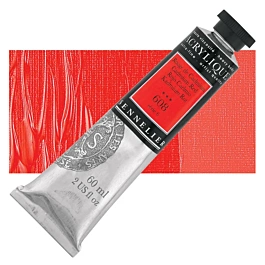 Extra-fine acrylic tube 608 Cadmium red S6 Sennelier 60ml
