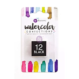 Prima Wasserfarben-Tablette - 12 Black