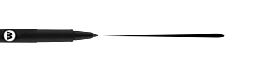 Marcador bullet round Blackliner Molotow