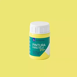 Pintura Tela Opaca Amarillo Limón La Pajarita 35ml