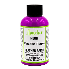 Angelus Leder und Kunstleder Farbe Neon Paradise Purple 118ml