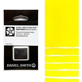 Hansa Yellow Medium Extra-Fine Watercolour, Daniel Smith, half-godet