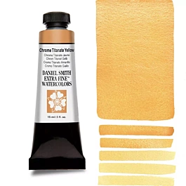 Daniel Smith Aquarelverf Extra Fine Chrome Titanate Yellow Tube 15ml