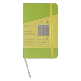 Fabriano EcoQua Plus 9x14cm 90g/m² lime notebook