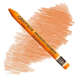 Cera 300 Sólida Laranja Neocolor II Aquarelle Caran D'Ache