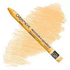 Cera 031 Amarelo palha Neocolor II Aquarelle Caran D'Ache