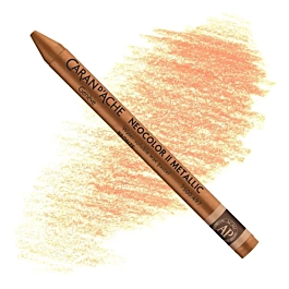 Cera 497 Bronze Metálico Neocolor II Aquarelle Caran D'Ache