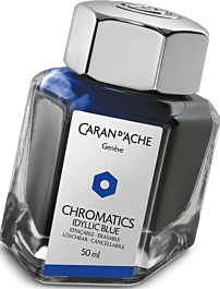 Caran d’Ache Tintenfass Idyllic Blue 50ml