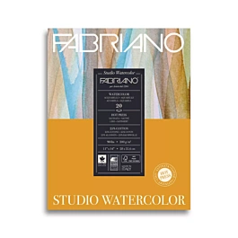 Bloc Acuarela Satinado 20H Hot Press Fabriano 28x36cm 200g/m²