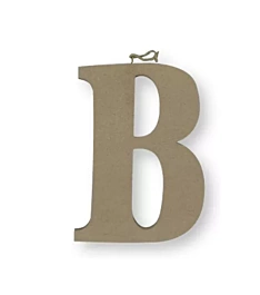 SUPER AANBIEDING **40%** Stamperia Letter B in MDF 22cm