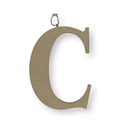 SUPER AANBIEDING **60%** Stamperia Letter C in MDF 22cm