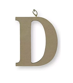 SUPER AANBIEDING **40%** Stamperia Letter D in MDF 22cm