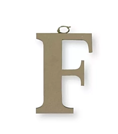 SUPER AANBIEDING **40%** Stamperia Letter F in MDF 22cm