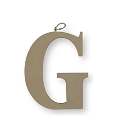 SUPER AANBIEDING **60%** Stamperia Letter G in MDF 22cm