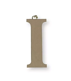 SUPER AANBIEDING **60%** Stamperia Letter I in MDF 22cm