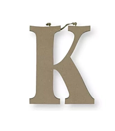 SUPER AANBIEDING **60%** Stamperia Letter K in MDF 22cm