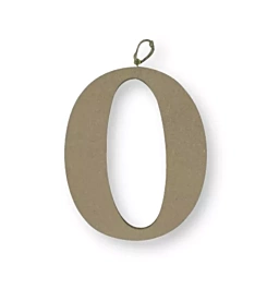 SUPER AANBIEDING **60%** Stamperia Letter O in MDF 22cm