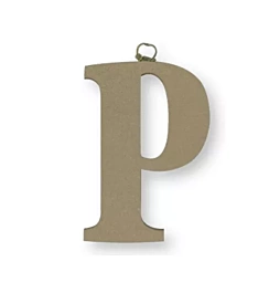 SUPER AANBIEDING **40%** Stamperia Letter P in MDF 22cm