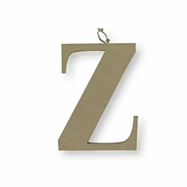 SUPER AANBIEDING **60%** Stamperia Letter Z in MDF 22cm