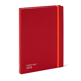 SUPER OFERTA **50%** Kalendarz roczny Ispira 2026 Fabriano 14x20cm czerwony
