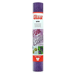 Siser Heat Transfer Vinyl Glitter Lila 30x50cm