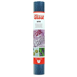 Siser Heat Transfer Vinyl Glitter Sapphire 30x50cm