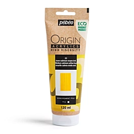 Medium cadmium yellow acrylic 03 ecological Origin Pebeo 120ml